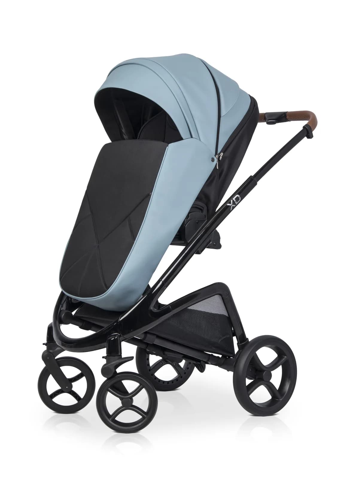 Коляска универсальная 2в1 Riko XD PRO 02 Crystal Blue NEW RXD-02 фото 7 Коляска универсальная 2в1 Riko XD PRO 02 Crystal Blue NEW RXD-02 фото 7