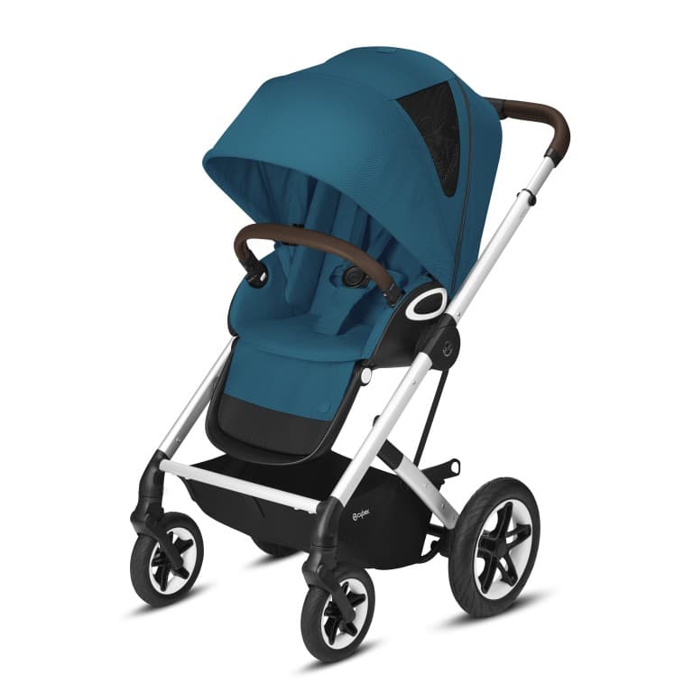 Коляска прогулочная Cybex Talos S Lux SLV River Blue turquoise 520001481