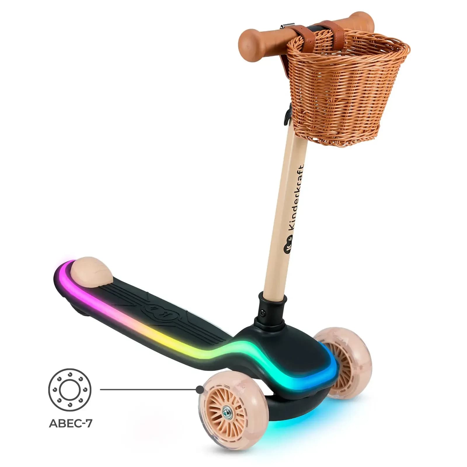 Самокат Kinderkraft Racket KRRAKE00BEG0000 Beige фото 4
