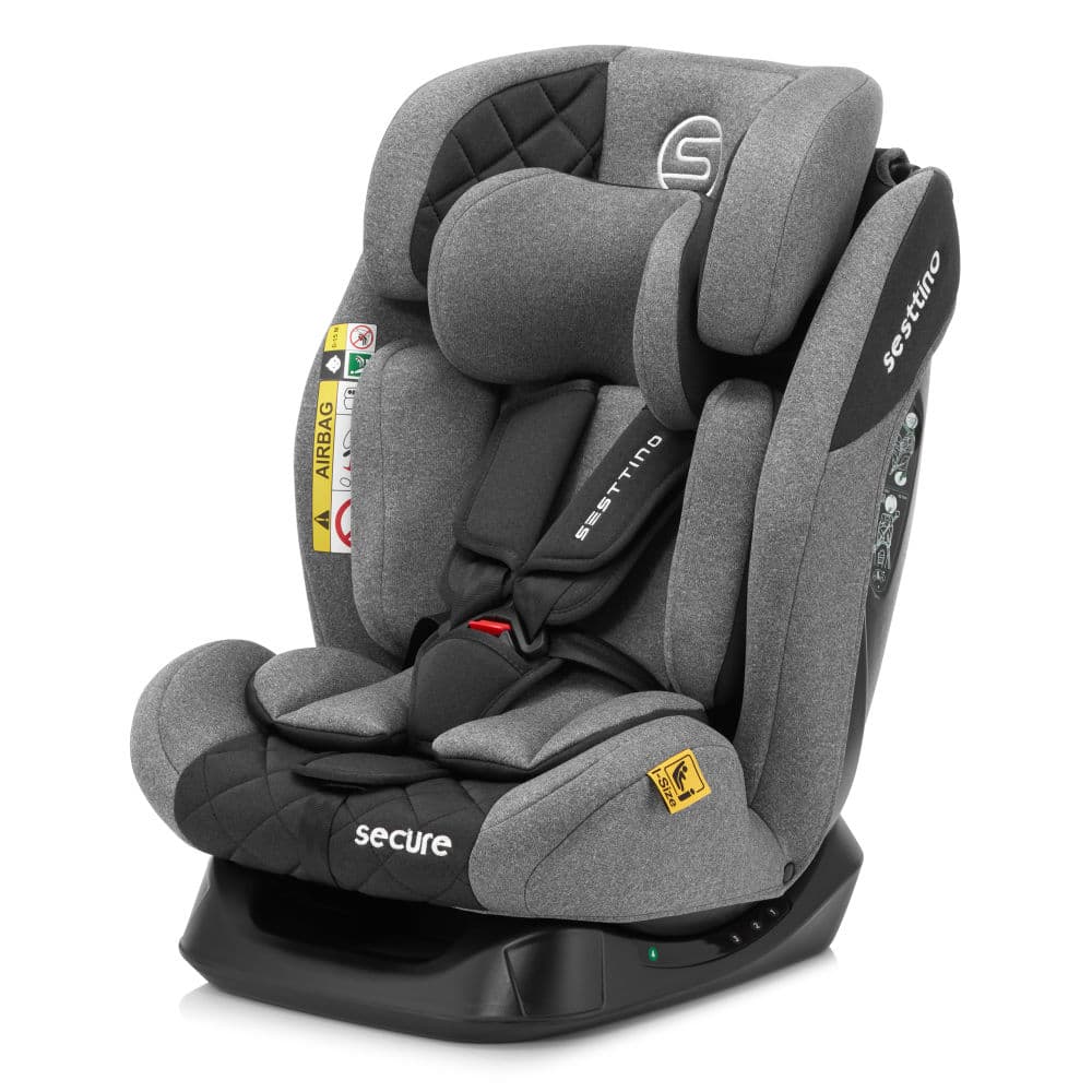 Автокрісло Sesttino Secure Pro i-Size gray SSPG