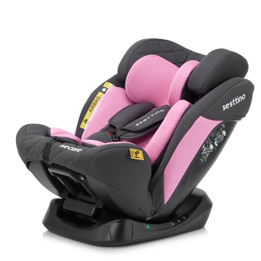 Автокрісло Sesttino Secure Pro i-Size pink SSPP фото 3