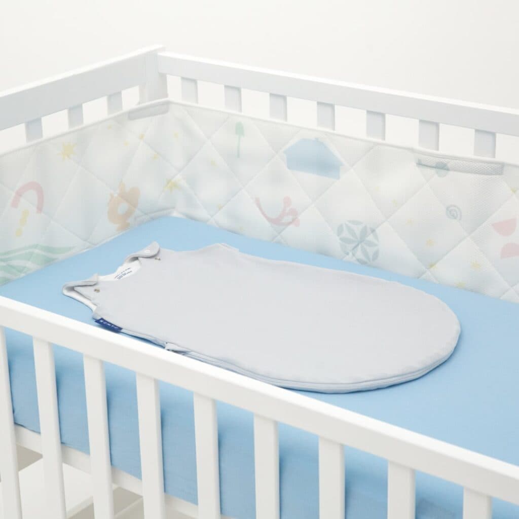 Постельный комплект Sonto Sleepset Демисезон 120*60 см с прямыми углами Стальная голубизна 0184