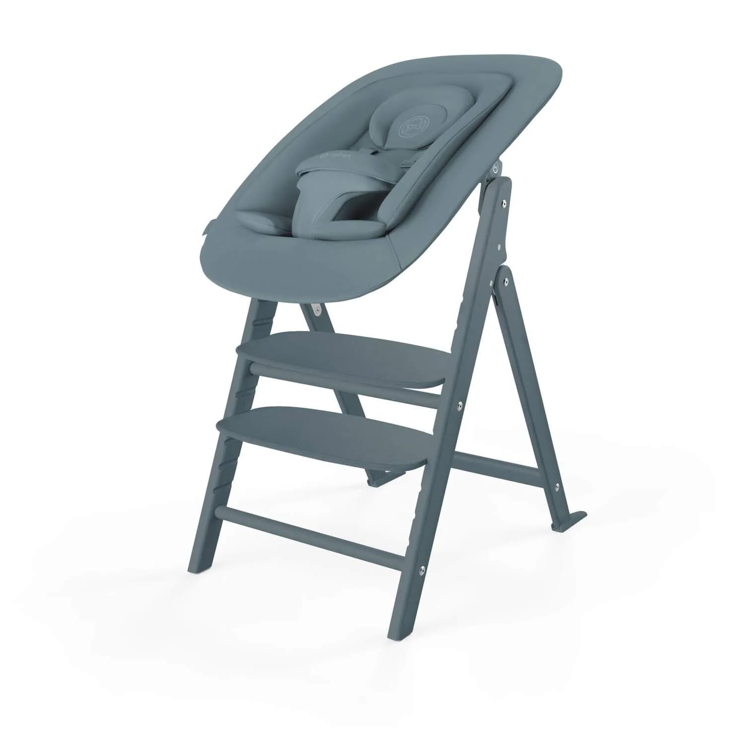 Стул для кормления Cybex Click&Fold 4в1 524000881 Stone Blue фото 3 Стул для кормления Cybex Click&Fold 4в1 524000881 Stone Blue фото 3