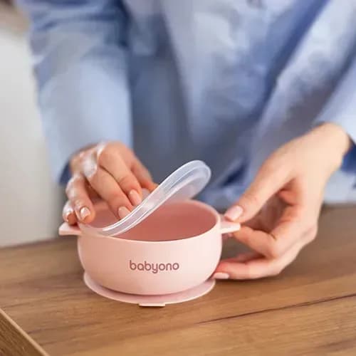 Тарелка на присоске BabyOno 1662/02 фото 6