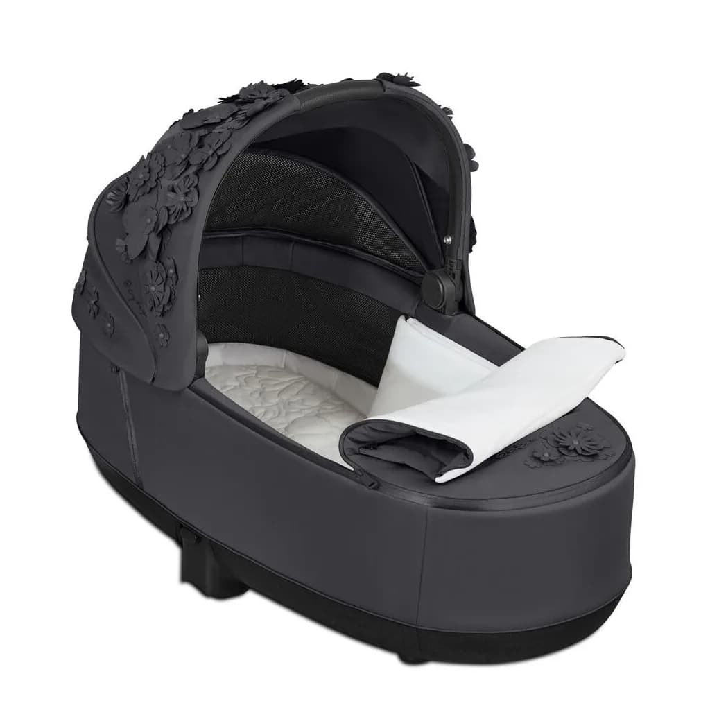Люлька Cybex Priam Lux Simply Flowers 521001351 Grey dark grey фото 2 Люлька Cybex Priam Lux Simply Flowers 521001351 Grey dark grey фото 2
