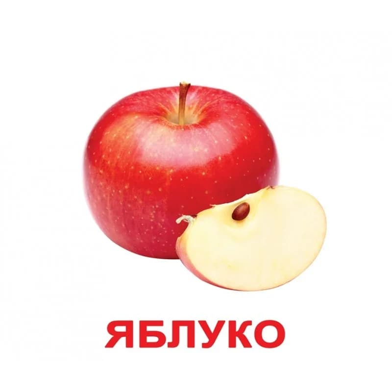 Комплект карточек Мои первые знания 40шт (укр) фото 3 Комплект карточек Мои первые знания 40шт (укр) фото 3