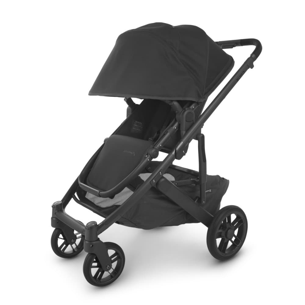 Коляска прогулочная Uppababy Cruz V2 Jake Charcoal/Carbon frame/Black leather 0420-CRZ-EU- JKE