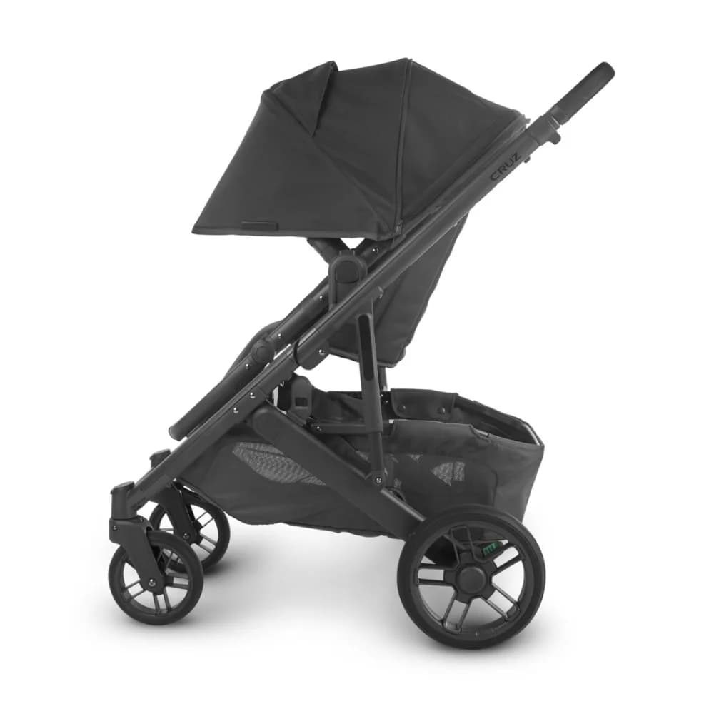 Коляска прогулочная Uppababy Cruz V2 Jake Charcoal/Carbon frame/Black leather 0420-CRZ-EU- JKE фото 4 Коляска прогулочная Uppababy Cruz V2 Jake Charcoal/Carbon frame/Black leather 0420-CRZ-EU- JKE фото 4