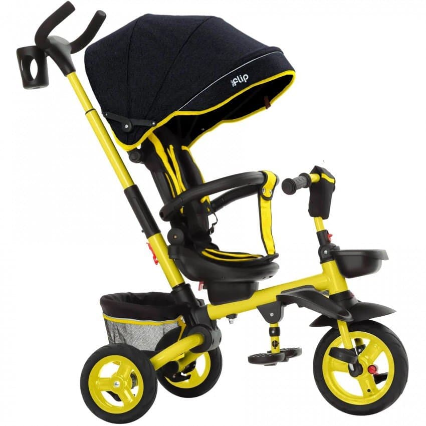 Велосипед 3-х колісний Tilly Flip T-390/1 Yellow