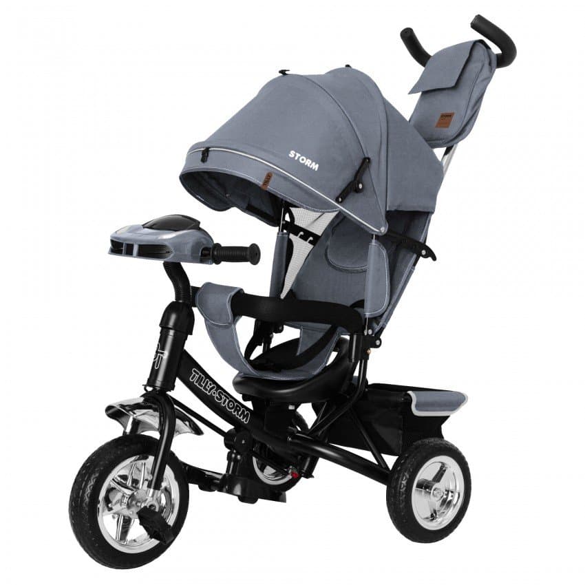 Велосипед 3-х колісний Tilly Storm T-349/2 Grey