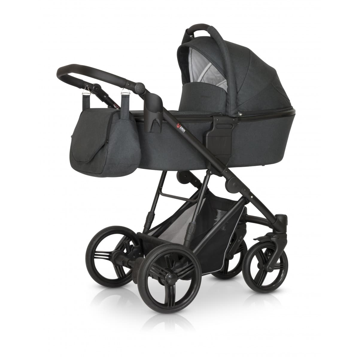 Коляска універсальна 3в1 Verdi Dynamic dark grey 9023-VD-02 Коляска універсальна 3в1 Verdi Dynamic dark grey 9023-VD-02
