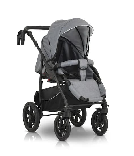 Коляска універсальна 3в1 Verdi Sonic Comfort 9023-VC-01 gray fabric фото 2 Коляска універсальна 3в1 Verdi Sonic Comfort 9023-VC-01 gray fabric фото 2