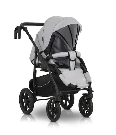 Коляска универсальная 3в1 Verdi Sonic Comfort 9023-VC-02 light gray фото 3 Коляска универсальная 3в1 Verdi Sonic Comfort 9023-VC-02 light gray фото 3