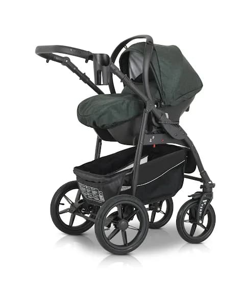 Коляска універсальна 3в1 Verdi Sonic Comfort 9023-VC-06 forest night fabric фото 3 Коляска універсальна 3в1 Verdi Sonic Comfort 9023-VC-06 forest night fabric фото 3