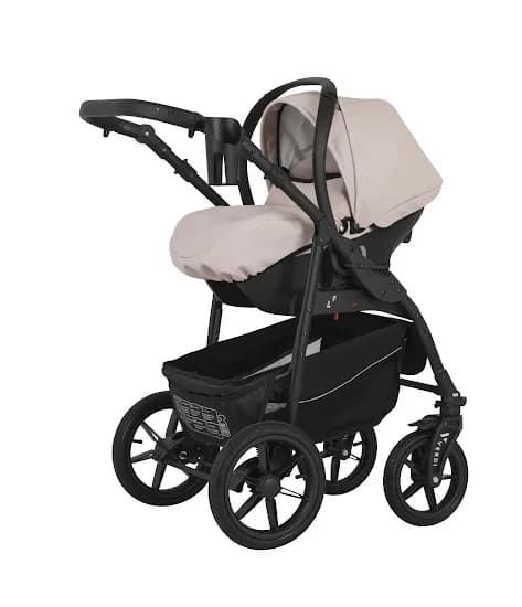 Коляска универсальная 3в1 Verdi Sonic Comfort 9023-VC-08 powder pink/black фото 3 Коляска универсальная 3в1 Verdi Sonic Comfort 9023-VC-08 powder pink/black фото 3