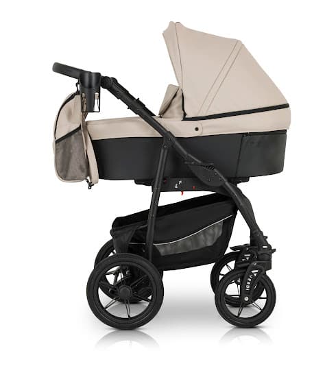 Коляска універсальна 3в1 Verdi Sonic Comfort 9023-VC-09 ecru/black