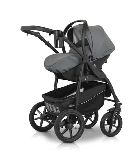 Коляска універсальна 3в1 Verdi Sonic Comfort 9023-VC-11 grey фото 2 Коляска універсальна 3в1 Verdi Sonic Comfort 9023-VC-11 grey фото 2
