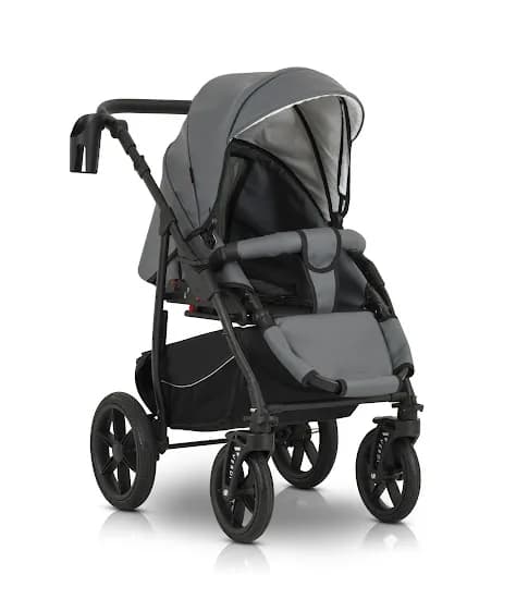 Коляска універсальна 3в1 Verdi Sonic Comfort 9023-VC-11 grey фото 3 Коляска універсальна 3в1 Verdi Sonic Comfort 9023-VC-11 grey фото 3