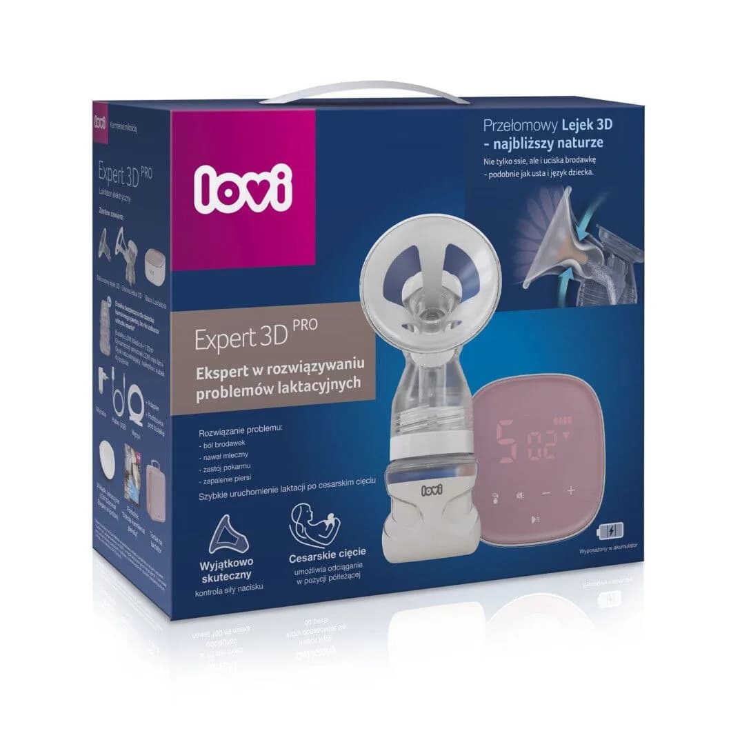 Молокоотсос электрический LOVI Expert 3D Pro 50/070exp фото 5