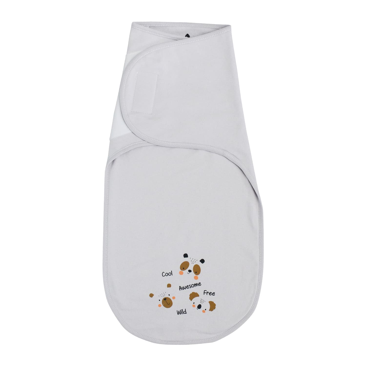 Пелюшка-кокон Minikin "Нappy baby" 2428801 -сірий