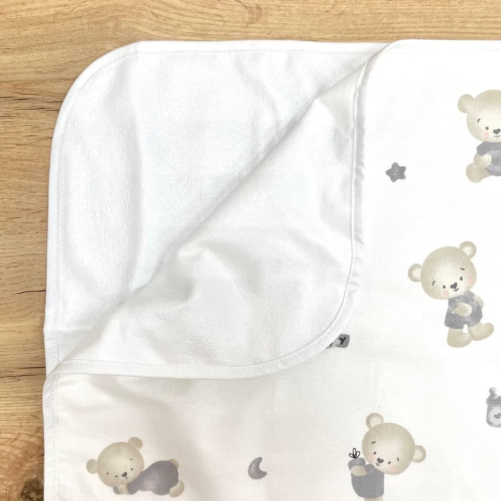 Пеленка водонепроницаемая поплин/мембрана Маленькая Соня Мишки Baby 115151849 Пеленка водонепроницаемая поплин/мембрана Маленькая Соня Мишки Baby 115151849