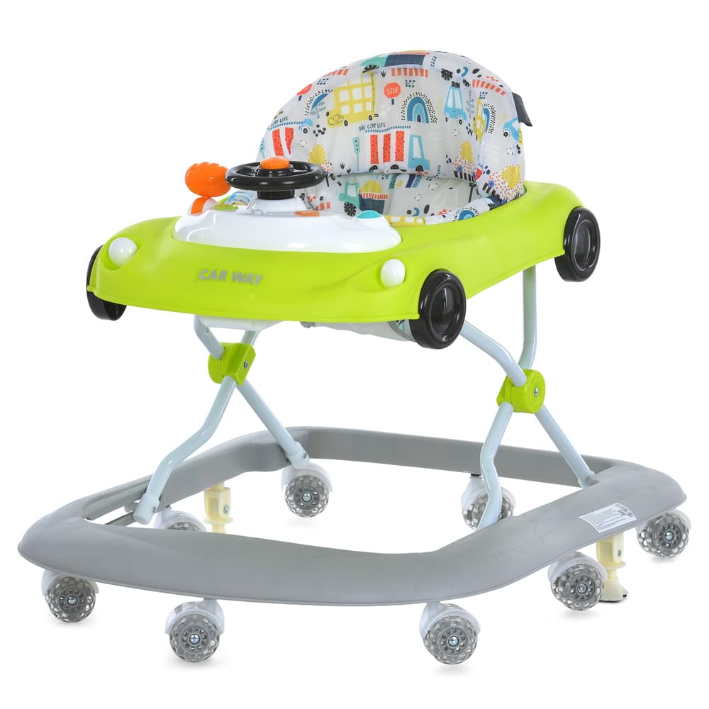 Ходунки El Camino Car Way ME 1216 Green-Gray