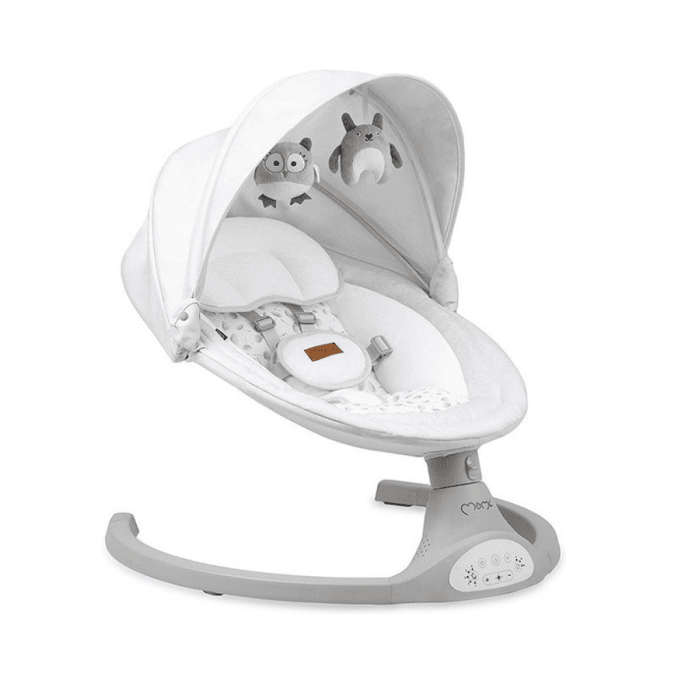 Шезлонг-качалка MoMi KENANI Light Grey BULE00023 Шезлонг-качалка MoMi KENANI Light Grey BULE00023