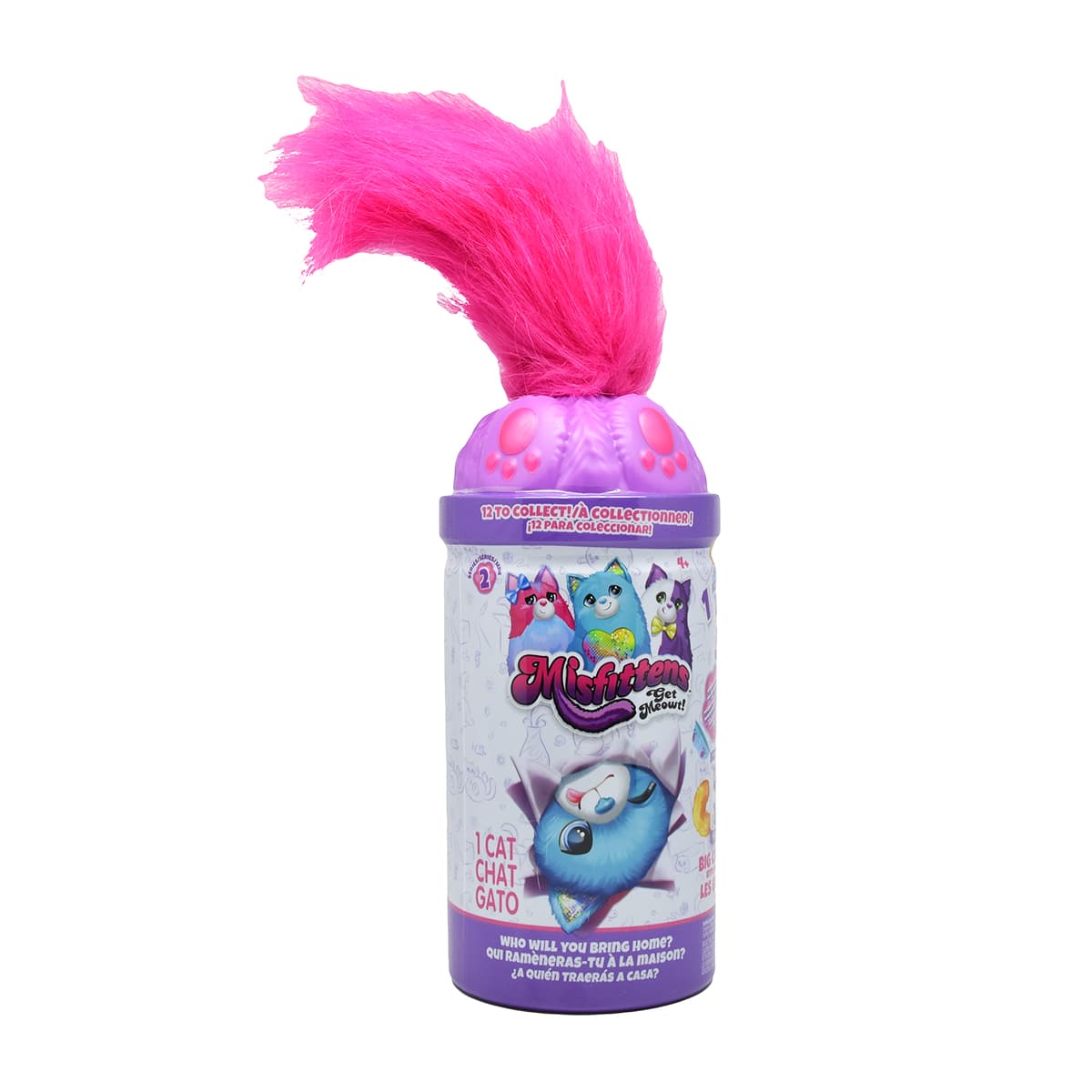 Игрушка мягкая Misfittens Котик в банке 23см 03936(W2 Игрушка мягкая Misfittens Котик в банке 23см 03936(W2