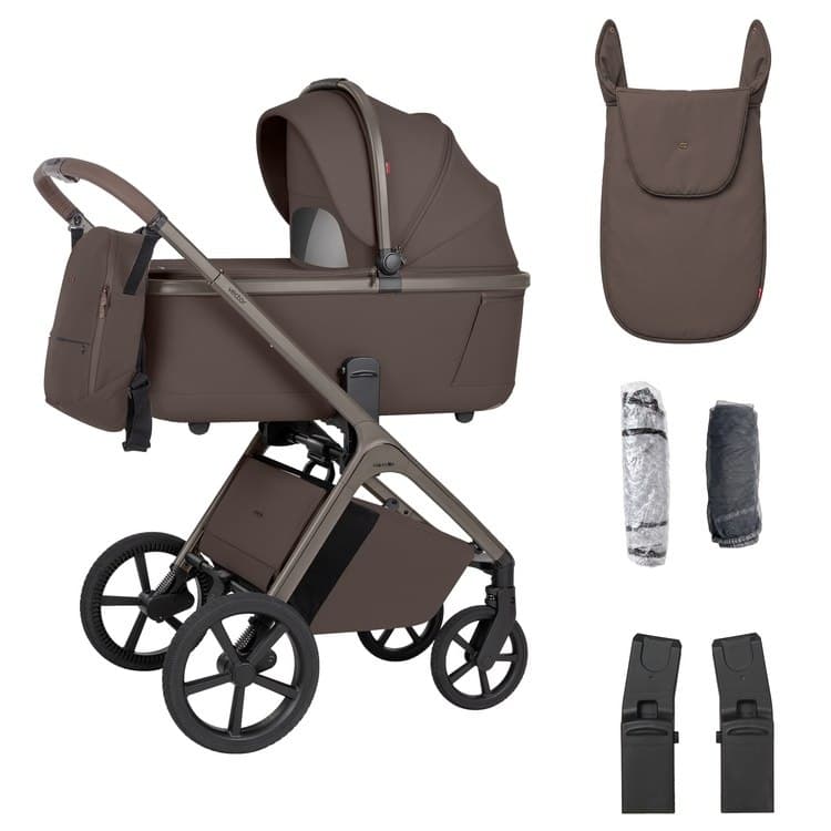 Коляска универсальная 2в1 Carrello Vector CRL-6553 Coffee Beige