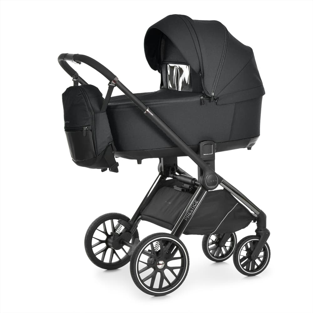 Коляска универсальная 2в1 El Camino PRESTIGE ME 1124-3 Black