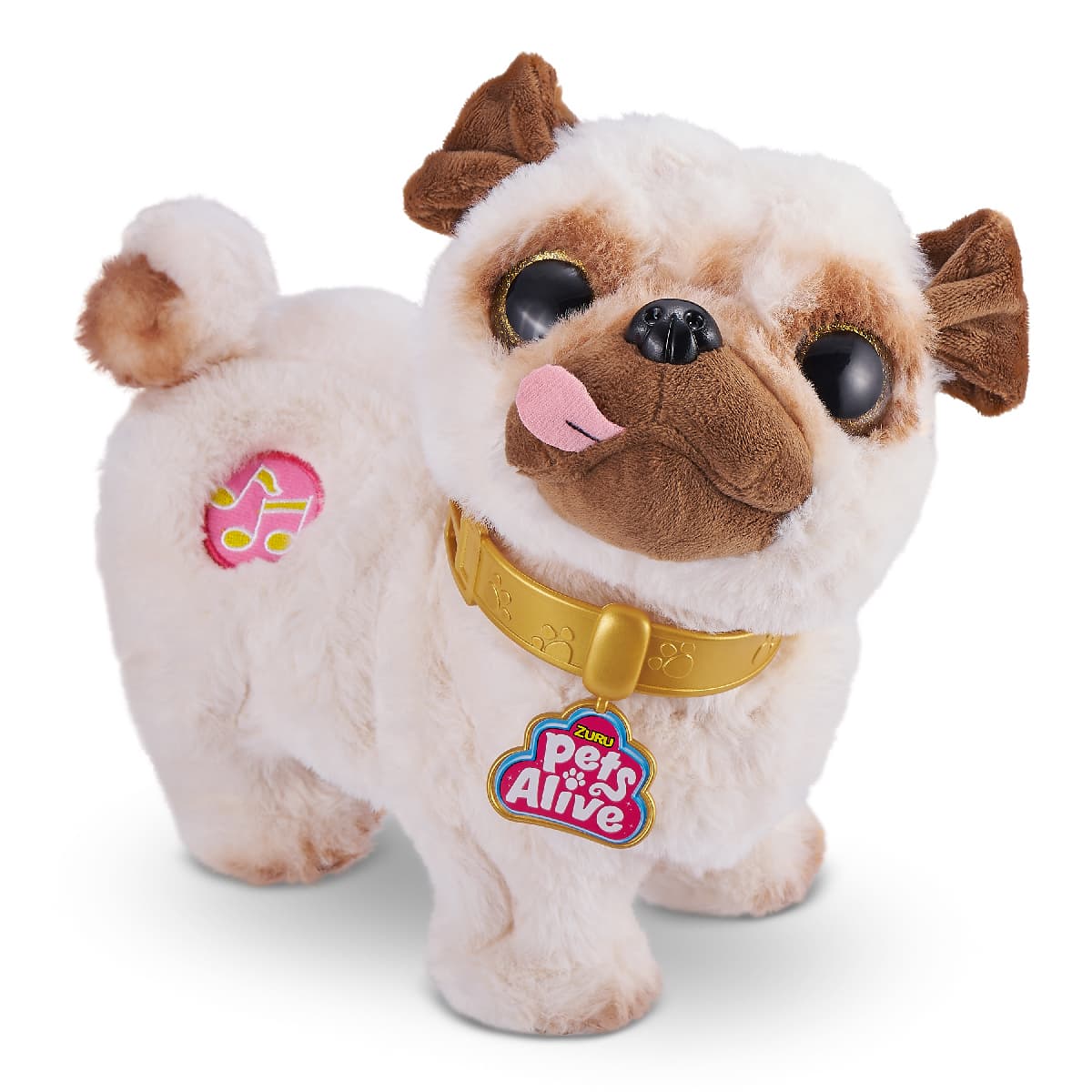 Игрушка интерактивная Zuru Pets Alive Мопс-Танцор 9521 Игрушка интерактивная Zuru Pets Alive Мопс-Танцор 9521