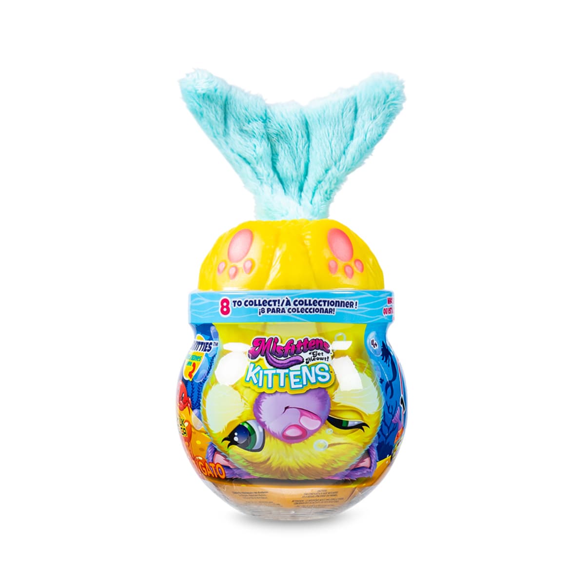 Іграшка м'яка Misfittens Кошеня в акваріумі 20см 03945(W2)