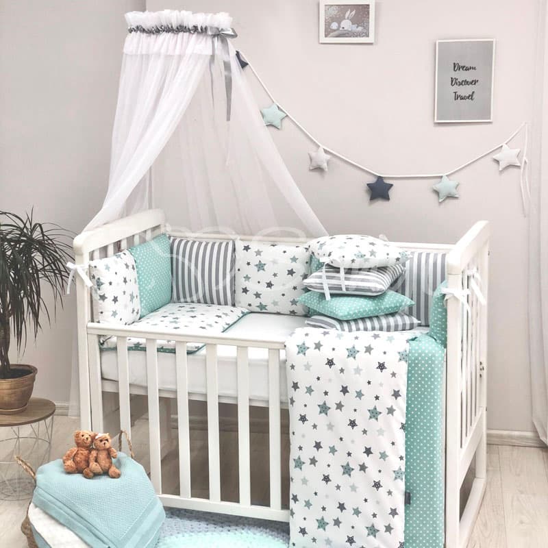 Постельный комплект Маленькая Соня Baby Design Stars 6ед 0220229 Постельный комплект Маленькая Соня Baby Design Stars 6ед 0220229
