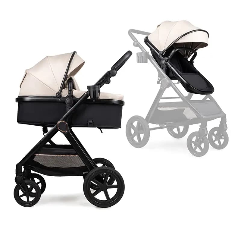 Коляска-трансформер 2в1 Ninos Ventura NVE2026LB Light Eco Beige