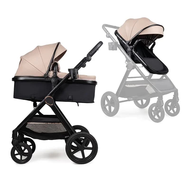 Коляска-трансформер 2в1 Ninos Ventura NVE2026DB Dark Eco Beige