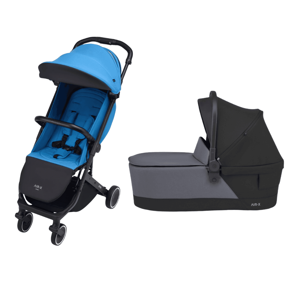 Коляска универсальная 2в1 Anex Air-X Ax-08/L Blue-2 Blue Black