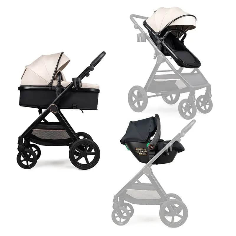 Коляска-трансформер 3в1 Ninos Ventura NVE3V12026LB Light Eco Beige