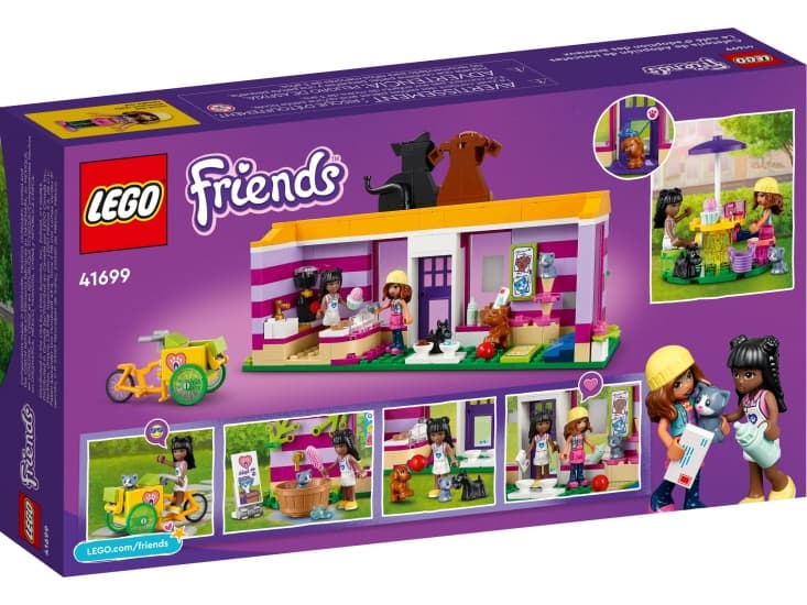 Конструктор Lego Friends Кафе и приют для животных 292дет 41699 Конструктор Lego Friends Кафе и приют для животных 292дет 41699