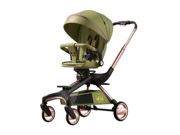Коляска прогулочная Beruty Spaсe BBTL-08OL olive/gold