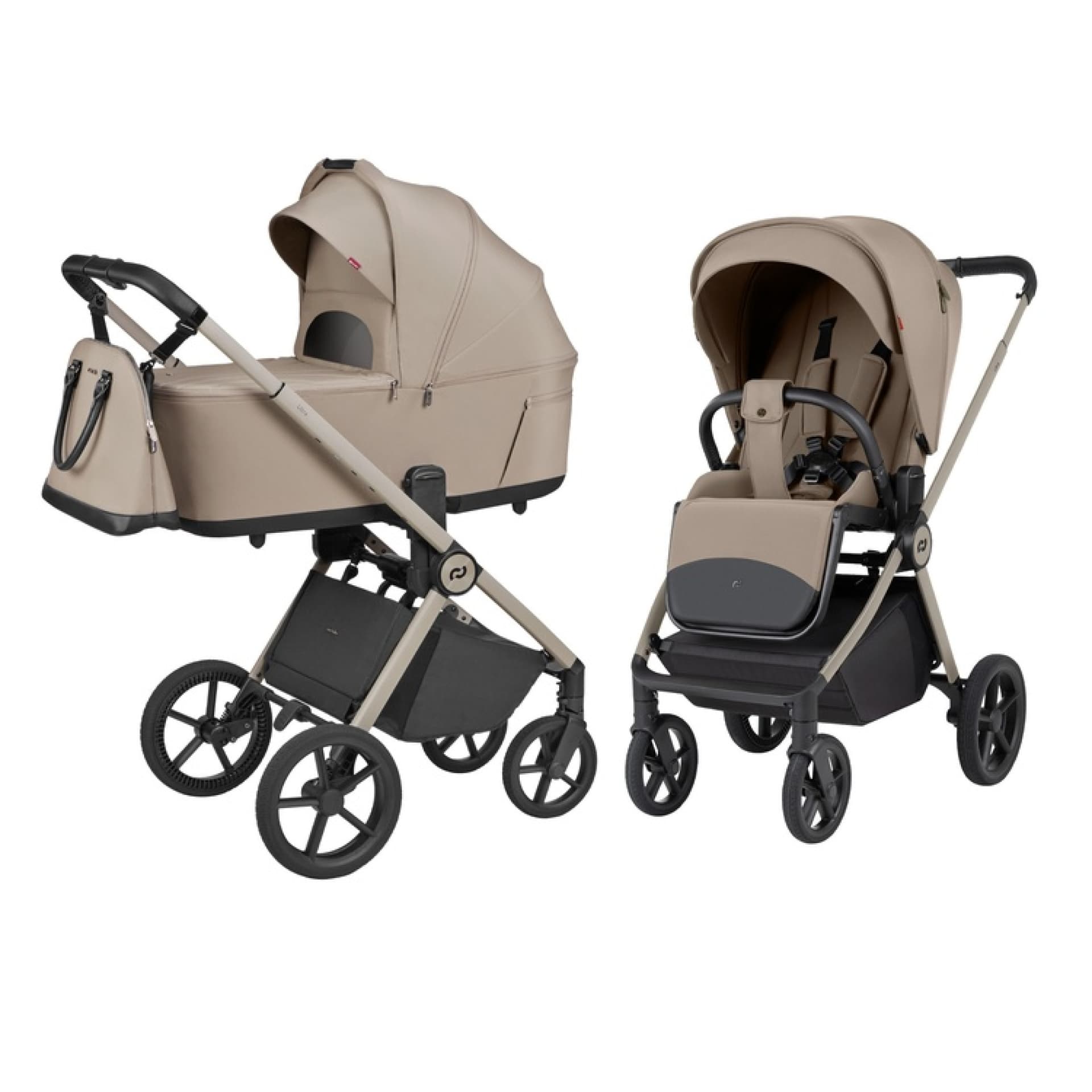 Коляска универсальная 2в1 Carrello Ultra F CRL-6557 Vintage Beige