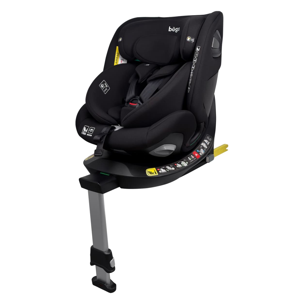 Автокрісло Bugs Axis 360° Graphite Black 0573 Автокрісло Bugs Axis 360° Graphite Black 0573