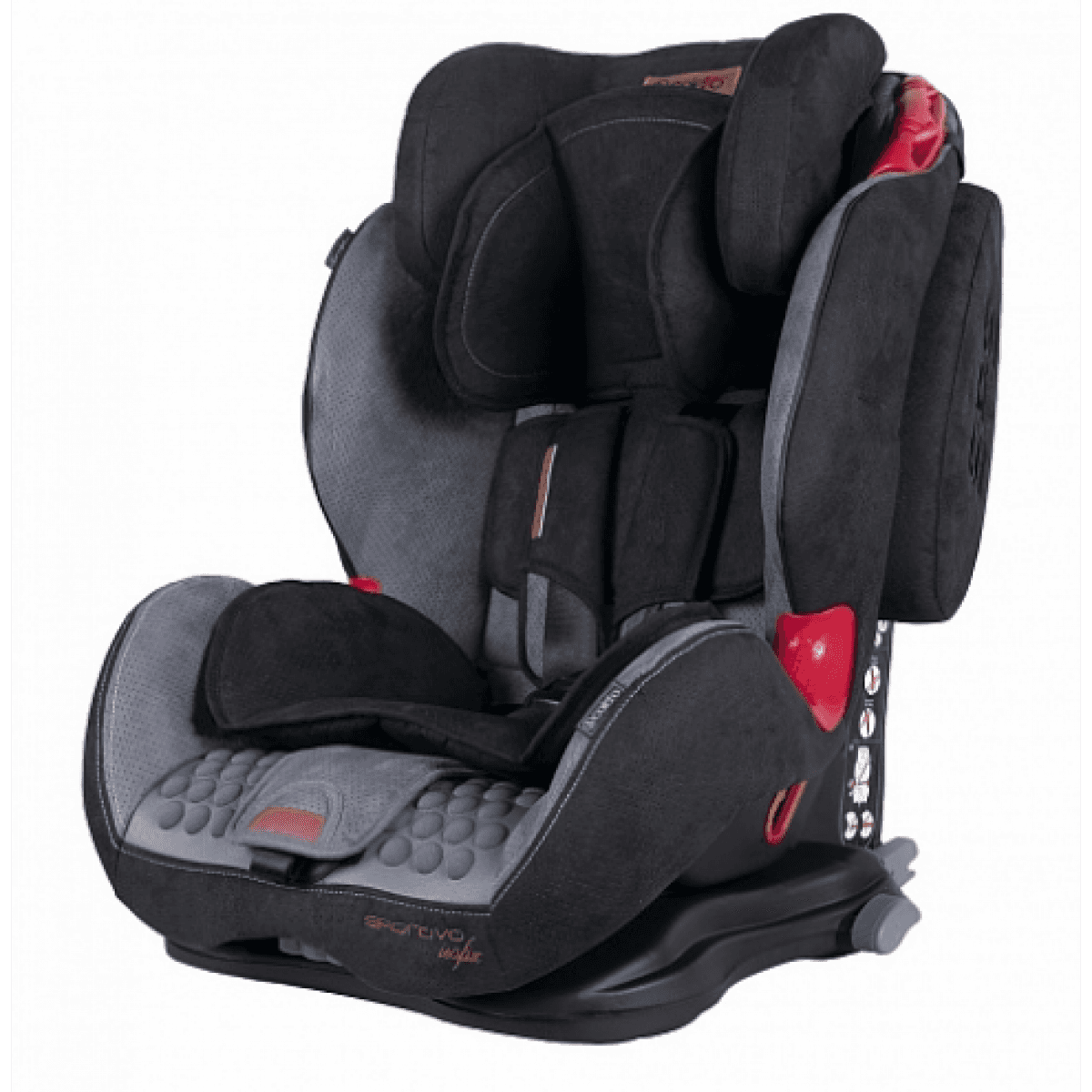 Автокресло Coletto Sportivo Isofix 9-36 grey/black 9024-CSIs-10/13