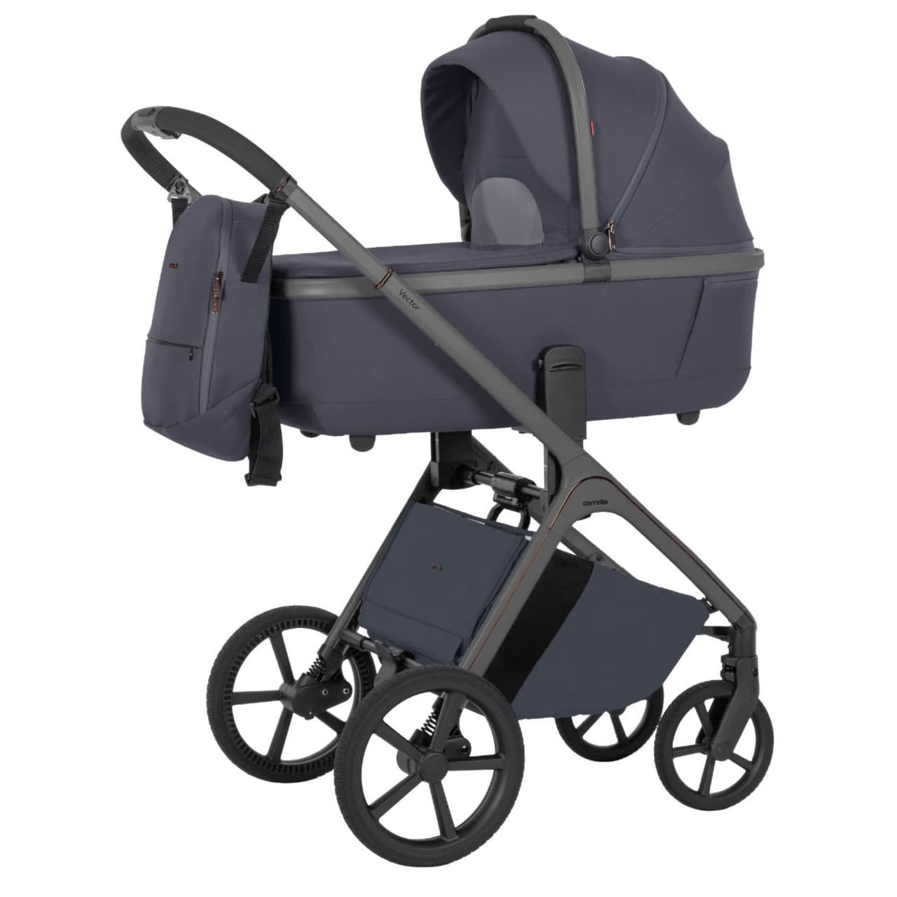 Коляска універсальна 2в1 Carrello Vector CRL-6550 Plum Grey Коляска універсальна 2в1 Carrello Vector CRL-6550 Plum Grey