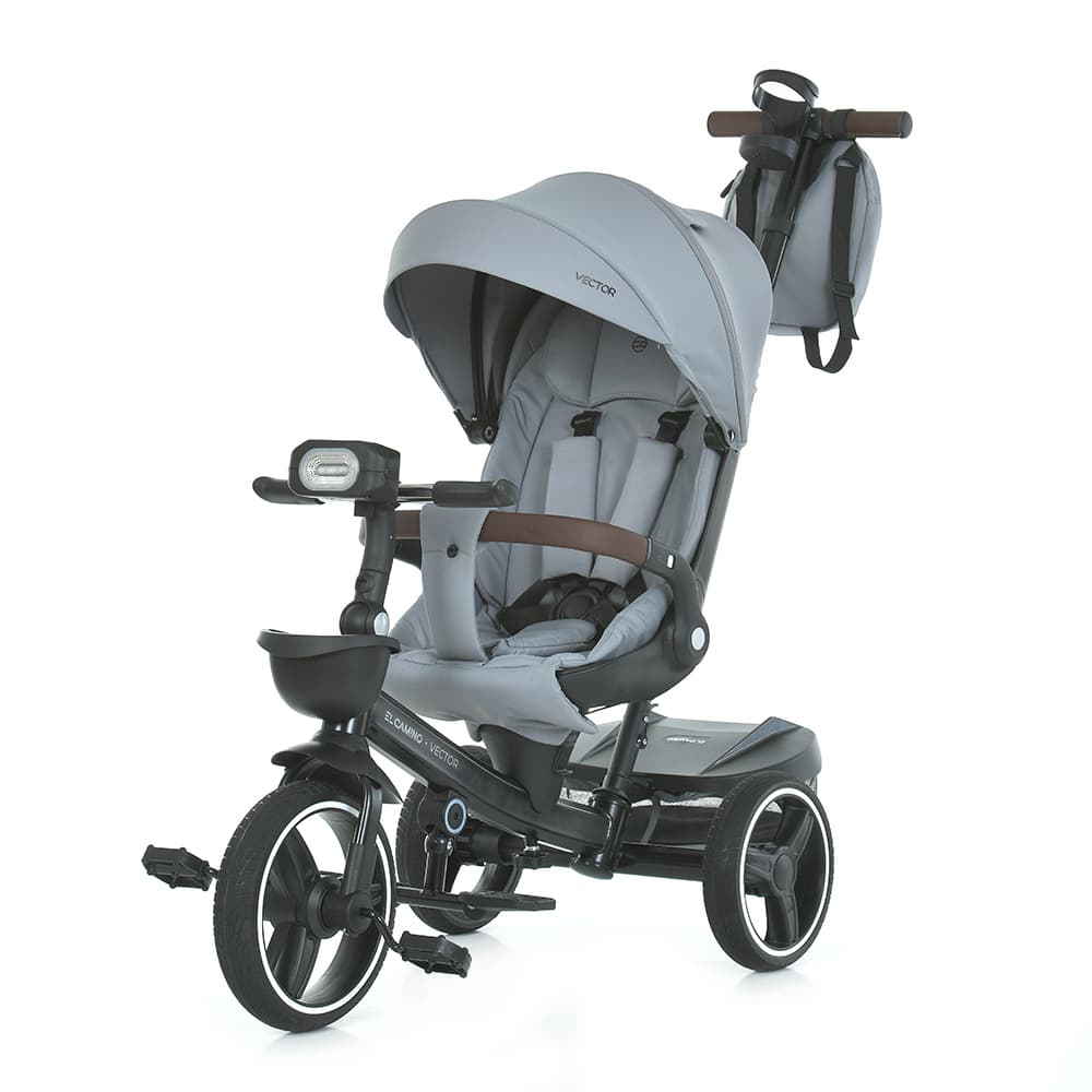 Велосипед 3-х колесный El Camino Vector ME 1162-1 Frost Gray
