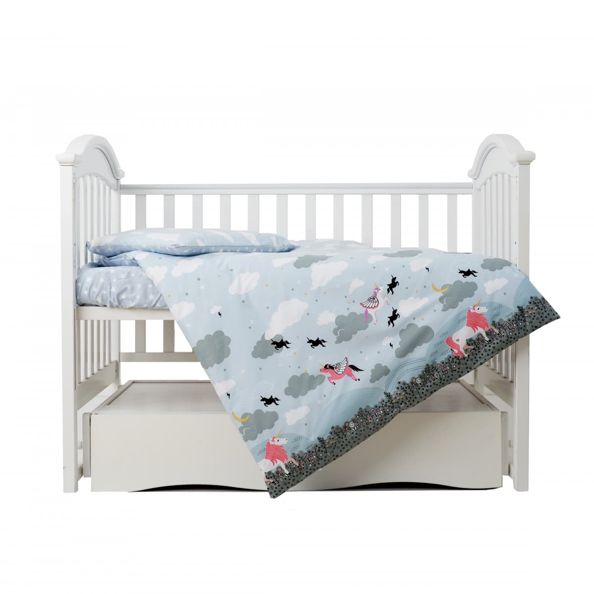 Сменный комплект Twins Unicorn blue 3ед 3021-TU-04