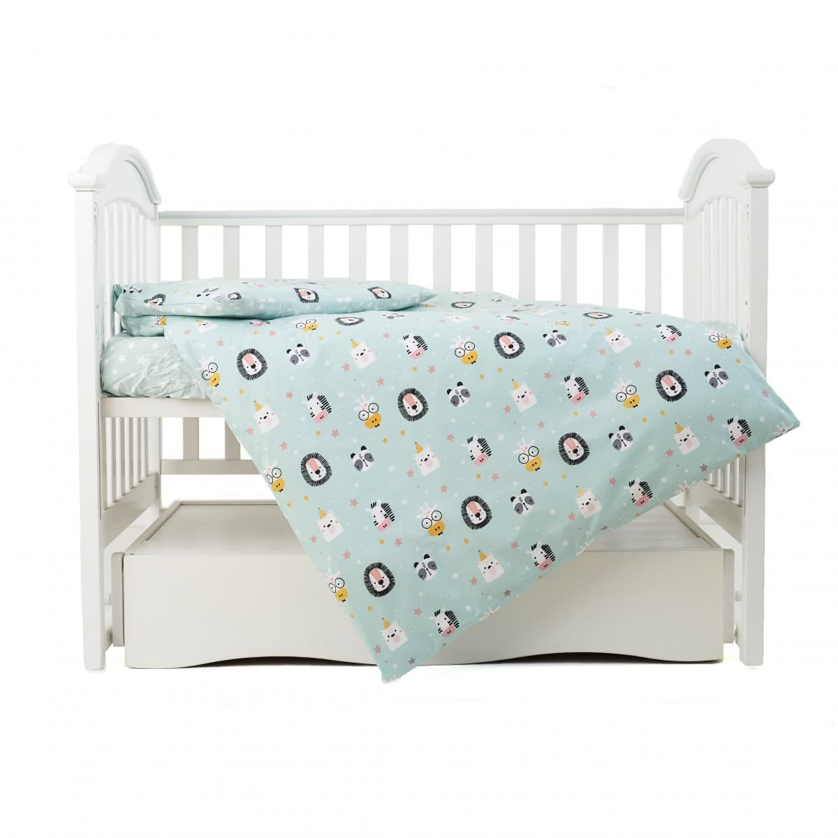 Змінний комплект Twins Zoo mint 3од 3022-TZ-14 Змінний комплект Twins Zoo mint 3од 3022-TZ-14