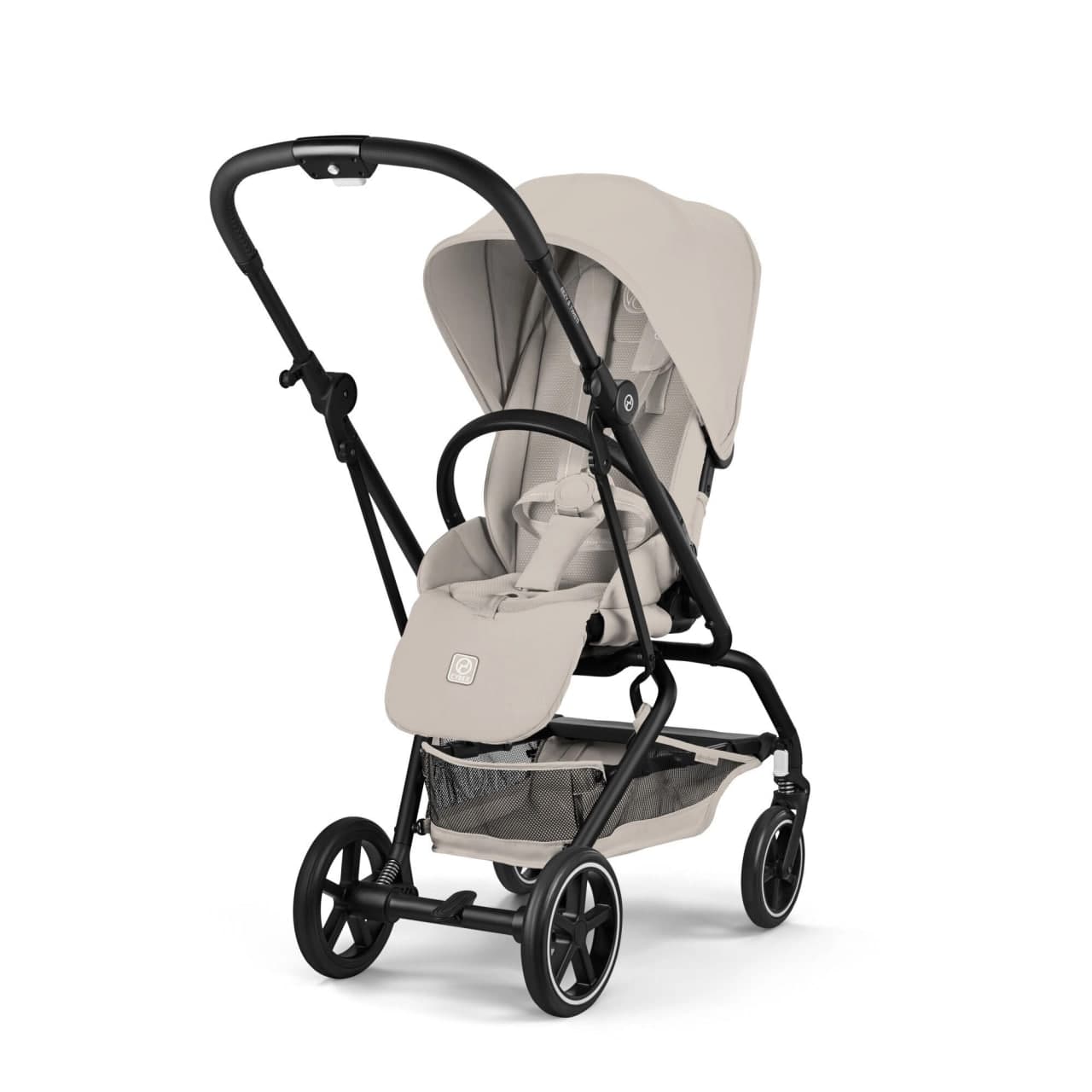 Коляска прогулочная Сybex Eezy S Twist+ 2 BLK 526000855 Dune Grey (с бампером)