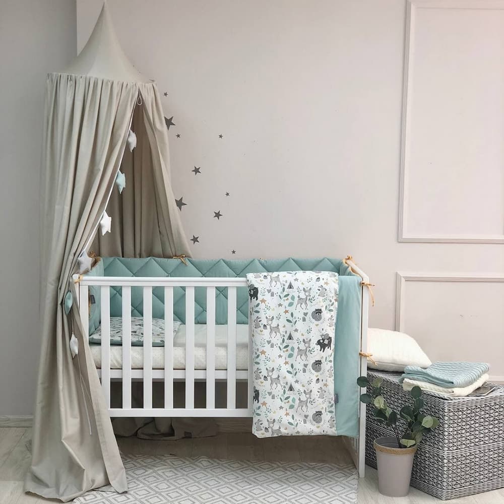 Постільний комплект Маленька Соня Baby Mix Bamby з друзями 6од 0291597 Постільний комплект Маленька Соня Baby Mix Bamby з друзями 6од 0291597