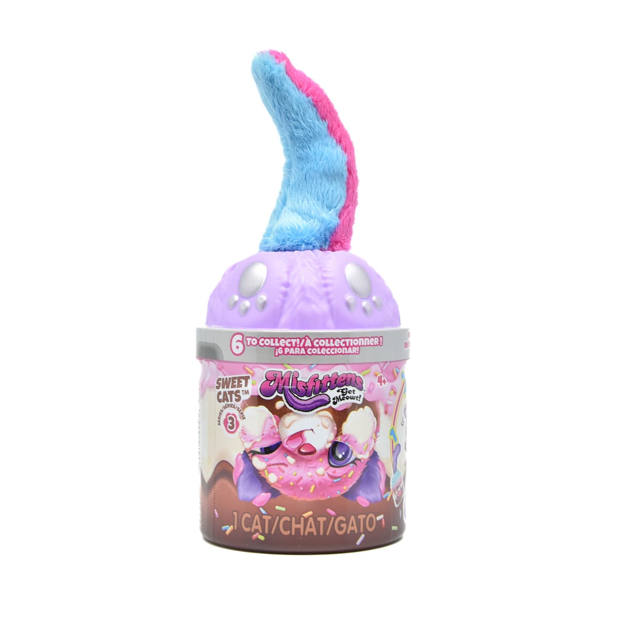 Игрушка мягкая Misfittens Котик в банке 20см 03948(W3) Игрушка мягкая Misfittens Котик в банке 20см 03948(W3)