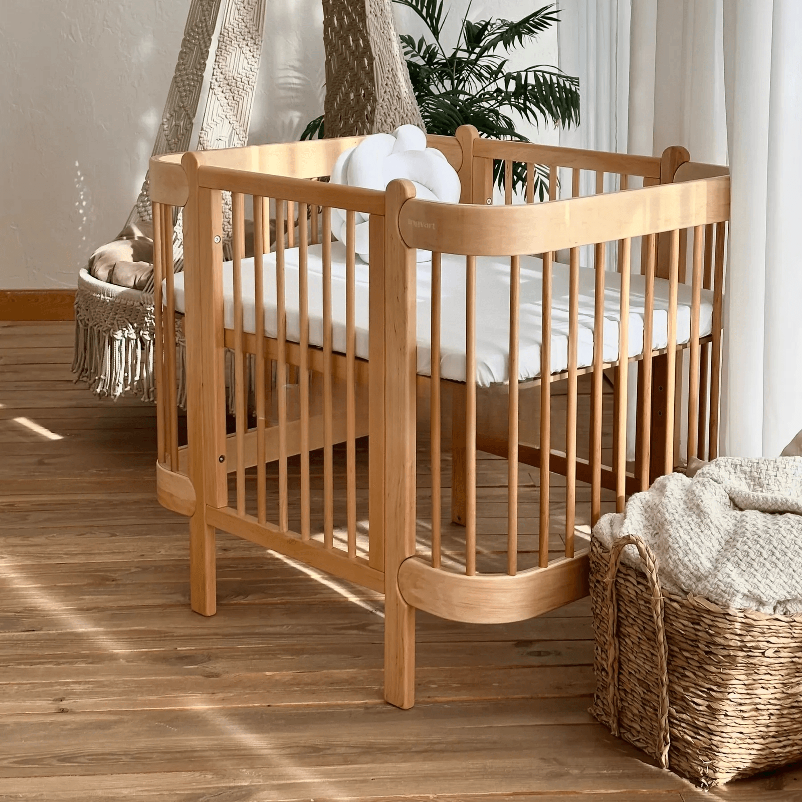 Кровать-трансформер 5в1 IngVart Ника Slim 60х120 см 8729001028